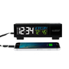 La Crosse Technology Pop-Up Bar Projectn Alarm Clock, USB Port 616-1950-INT