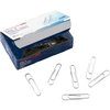 Officemate Paper Clips, No. 1, Silver, Steel, 1000PK 99911