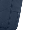 Classic Accessories Montlake Quilted Patio Cushion, Navy, 21"x19"x3" 62-009-NAVY-EC
