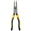Klein Tools 8 9/16 in J203 Needle Nose Plier, Side Cutter Plastic Dipped Handle J203-8