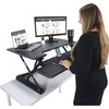 Victor Technology Standing Desk Riser, 31", Gray DCX710G