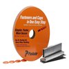 Paslode Insulated Cable Staples, 18 ga, Narrow Crown, 1-1/2 in Leg L, Steel, 1440 PK 650597