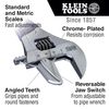 Klein Tools Reversible Jaw/Adjustable Pipe Wrench, 10-Inch D86930