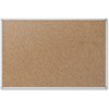 Quartet Cork Bulletin Board 3ft.x2ft., Aluminum Frame 85361