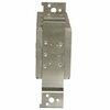 Raco Electrical Box, 63.5 cu in, Wall Box, 4 Gang, Steel, Rectangular 687