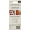 Velcro Brand Reclosable Fastener Shapes, Rubber Adhesive, 4 in, 1 in Wd, Gray, 10 PK 90812