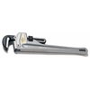 Ridgid 18" Aluminum Straight Pipe Wrench, Serrated, Tether Capable, 2-1/2" Jaw Capacity 818