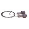 3M E-A-R Pistonz Disposable Corded Ear Plugs, Pod Shape, NRR 29 dB, M, Silver, 100 Pairs 01401