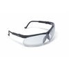 Honeywell Uvex Safety Glasses, Genesis, Ultra-Dura Hardcoat, Black Half-Frame, Clear Lens S3200