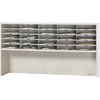 Safco Mailflow-To-Go 60"x33.25" 1-Tier Sorter SR6033RPG