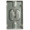 Raco Electrical Box Cover, Square, 1 Gang, Rectangular, Galvanized Steel, Raised 701R