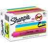 Sharpie Smear Guard Highlighter, Chisel Tip Fluorescent Pink PK12 25009B