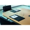 Durable Office Products Desk Pad with Ridge, 20" x 26", Black 710301
