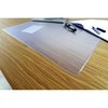 Durable Office Products Duraglas Desk Pad, 26"x 19", Transparent 711319