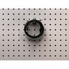 Triton Products 2 In. Single Rod Straight Steel Pegboard Hook for 1/8 In. and 1/4 In. Pegboard 10 Pack 71220