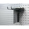 Triton Products 5-3/4 In. Double Rod 80 Degree Bend Steel Pegboard Hook for 1/8 In. and 1/4 In. Pegboard 10 Pack 72618