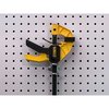 Triton Products 3/4 In. I.D. Steel Double Ring Tool Holder for 1/8 In. and 1/4 In. Pegboard 10 Pack 74212