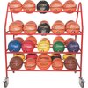 Champion Sports Pro Ball Cart, Up to 35 Multi Sport Balls BRCPRO