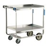 Lakeside Stainless Steel Utility Cart; 700 Lb Capacity, 2 Shelf, 21"x33" 743