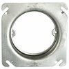 Raco Fixture Cover, Ring Accessory, 1 Gang, Galvanized steel, Square Box 759