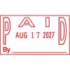 2000 Plus Self-Inking Paid and Date Stamp 011093