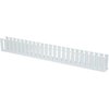 Panduit Wire Duct, Wide Slot, White, 1.75 W x 3 D G1.5X3WH6