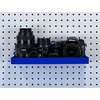 Triton Products 12 In. W x 6 In. D Blue Epoxy Coated Steel Shelf for 1/8 In. and 1/4 In. Pegboard 76126