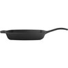 Commercial Chef Seasoned Square Grill Pan, 10.5" CHFL75