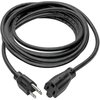 Tripp Lite Power Cord, 5-15P to 5-15R, 10A, 18AWG, 25ft P022-025