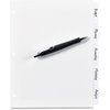 Avery Avery® Big Tab™ Write & Erase Durable Plastic Dividers 16370, 5 White Tabs, 1 Set 7278216370