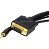 Monoprice CPU Cord, SVGA/3.5mm Stereo M to M, 35ft 3340