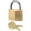Master Lock Padlock, Solid Brass 140D