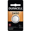 Duracell Lithium Coin Cell Battery, 2450, 3V DL2450BPK