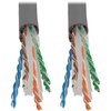 Tripp Lite Cat6 Cable, Bulk, Solid, PVC, Gray, 1000ft N222-01K-GY