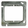 Raco Mud Ring, NOVAL Accessory, 2 Gang, Galvanized Zinc, Square Box 841