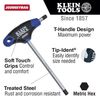 Klein Tools Metric T-Handle Hex Key, 3 mm Tip Size JTH6M3