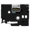 Brother Adhesive TZ Tape (R) Cartridge 0.47"x26-1/5ft., Gold/Black TZe334