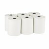 Georgia-Pacific enMotion Hardwound Paper Towels, 1 Ply, Continuous Roll Sheets, 550 ft, White, 6 PK 89730