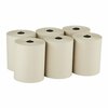Georgia-Pacific enMotion Hardwound Paper Towels, 1 Ply, Continuous Roll Sheets, 550 ft, Brown, 6 PK 89740