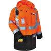 Glowear By Ergodyne Outer Shell Hi-Vis Jacket, Orange, 3XL 8386