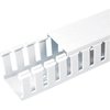 Panduit Wire Duct, Wide Slot, White, 1.26 W x 4 D G1X4WH6