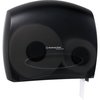 Kimberly-Clark Professional Essential™ Jumbo Roll Toilet Paper Dispenser (09507), Black, 16.0" x 13.88" x 5.75" (Qty 1) 09507
