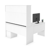 Bestar Innova Plus L-Shaped Desk, White 92421-000017