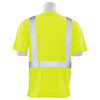 Erb Safety Safety Vest, Break-Away, Hi-Viz, Lime, 3XL 63251