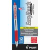 Pilot Pen, Ez-Touch, Bp, Rt, 1.0Mm, Rd, PK12 32222