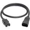 Tripp Lite Power Cord, HD, C14 to C15, 15A, 14AWG, 2ft P018-002