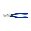 Klein Tools 9 3/8 in Linemans Plier High Leverage, Steel D213-9NE