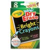 Crayola Crayons, Bght, Dry-Erase, PK8 985202