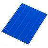 Mastervision Magnetic Tape Strips, 7/8"x6", Blue, PK25 FM2501