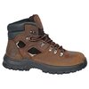 Hoss Boot Co Size 8 Men's 6 in Work Boot Steel Work Boot, Brown 60421
